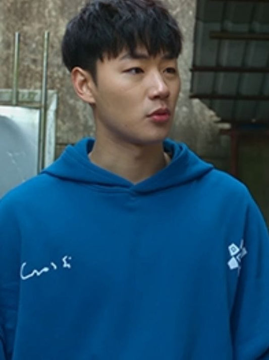 Weak Hero Class 2 Lee Min-Jae Blue Hoodie