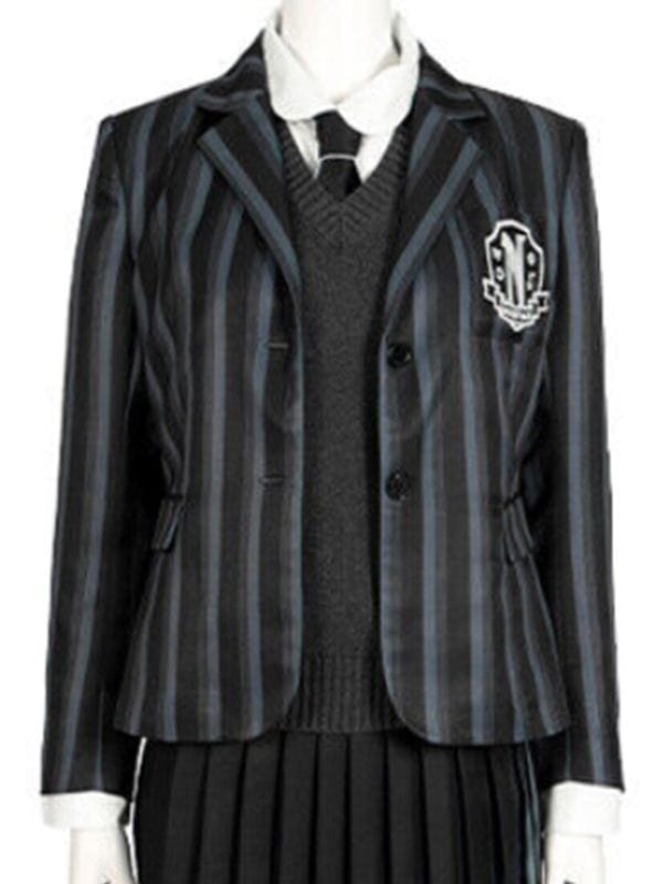 Wednesday Addams Uniform Blazer Wednesday Addams Uniform Blazer