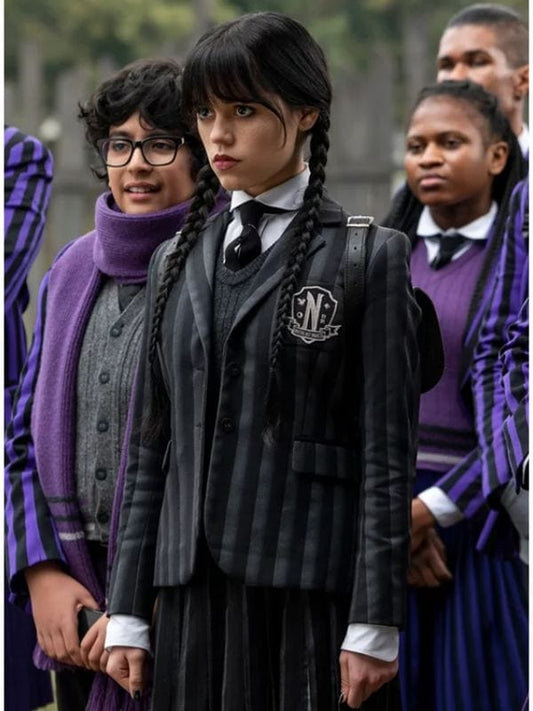 Wednesday Addams Uniform Blazer Wednesday Addams Uniform Blazer
