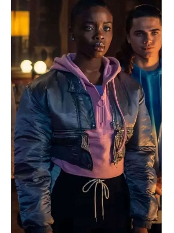 Wednesday Bianca Barclay Bomber Jacket Wednesday Bianca Barclay Bomber Jacket