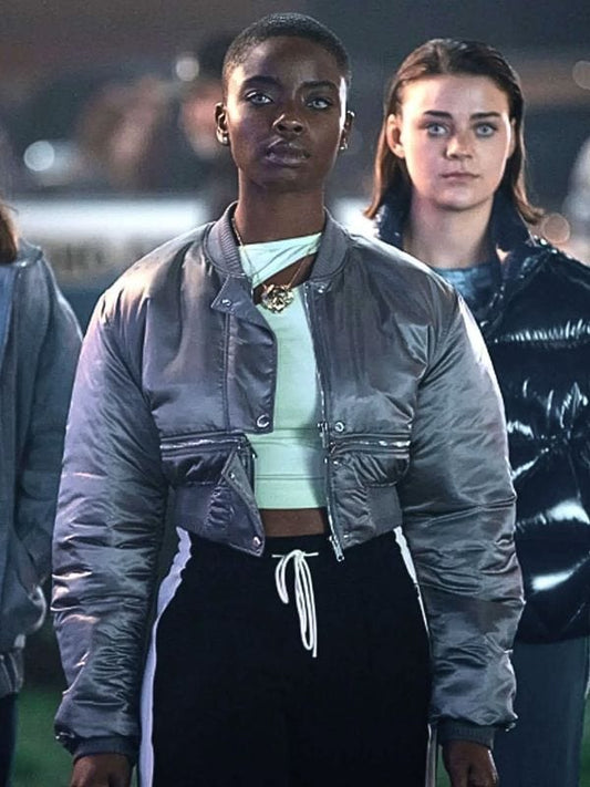 Wednesday Bianca Barclay Bomber Jacket Wednesday Bianca Barclay Bomber Jacket