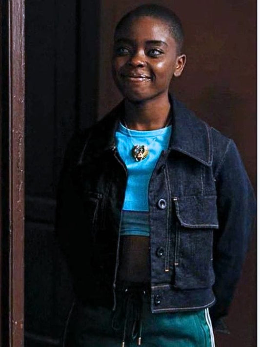 Wednesday S01 Bianca Barclay Denim Jacket Wednesday S01 Bianca Barclay Denim Jacket