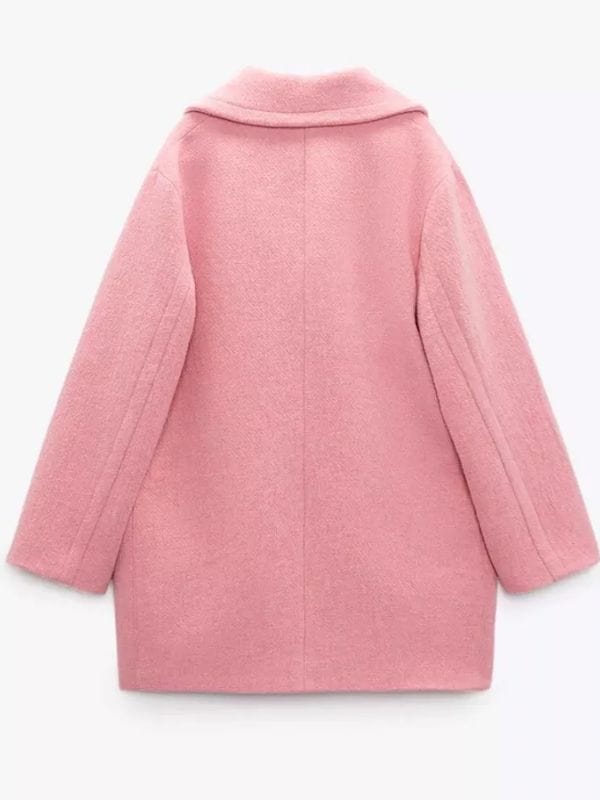 Wednesday S01 Emma Myers Pink Coat Wednesday S01 Emma Myers Pink Coat