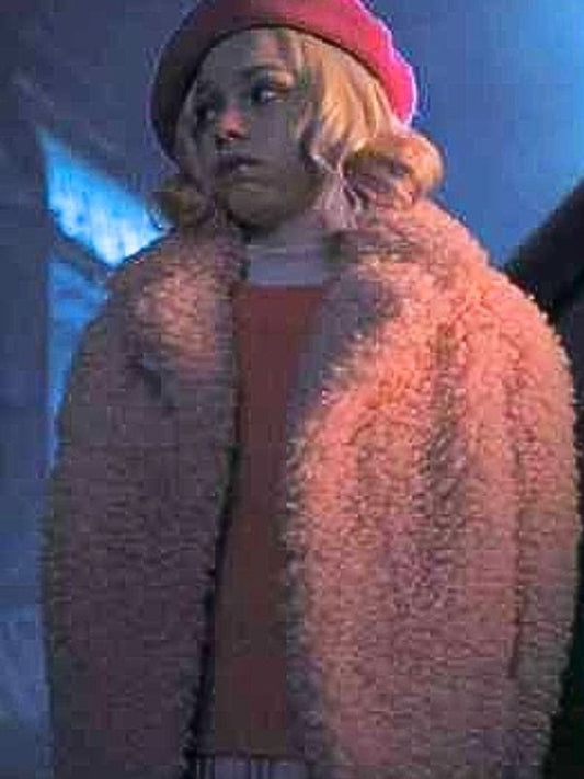Wednesday S01 Enid Sinclair Fur Jacket Wednesday S01 Enid Sinclair Fur Jacket
