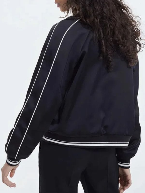 Wednesday S01 Jenna Ortega Bomber Jacket Wednesday S01 Jenna Ortega Bomber Jacket