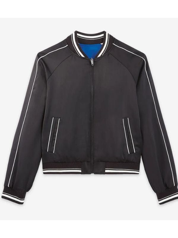 Wednesday S01 Jenna Ortega Bomber Jacket Wednesday S01 Jenna Ortega Bomber Jacket