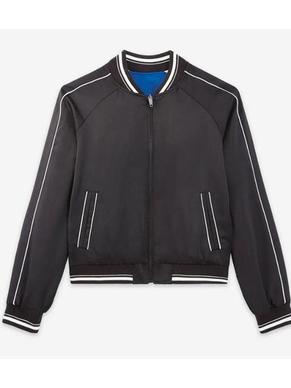 Wednesday S01 Jenna Ortega Bomber Jacket Wednesday S01 Jenna Ortega Bomber Jacket