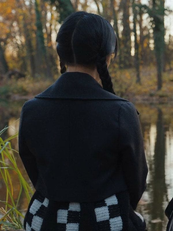 Wednesday S01 Jenna Ortega Cropped Jacket Wednesday S01 Jenna Ortega Cropped Jacket