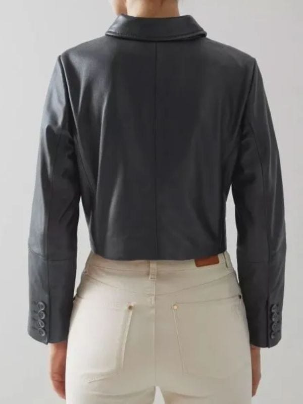 Wednesday S01 Jenna Ortega Leather Jacket Wednesday S01 Jenna Ortega Leather Jacket