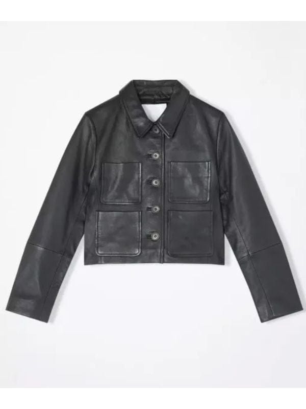 Wednesday S01 Jenna Ortega Leather Jacket Wednesday S01 Jenna Ortega Leather Jacket