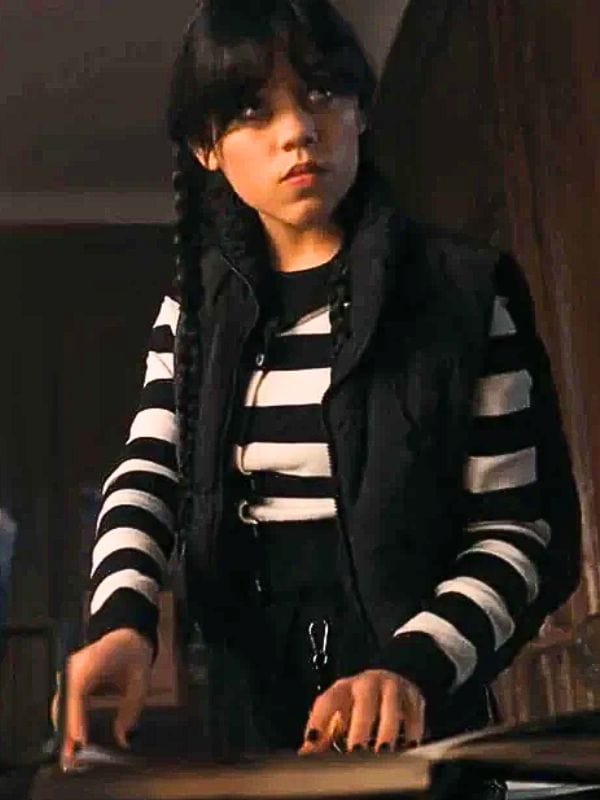 Wednesday S01 Jenna Ortega Puffer Vest Wednesday S01 Jenna Ortega Puffer Vest