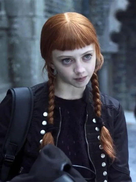 Wednesday S02 Evie Templeton Black Jacket