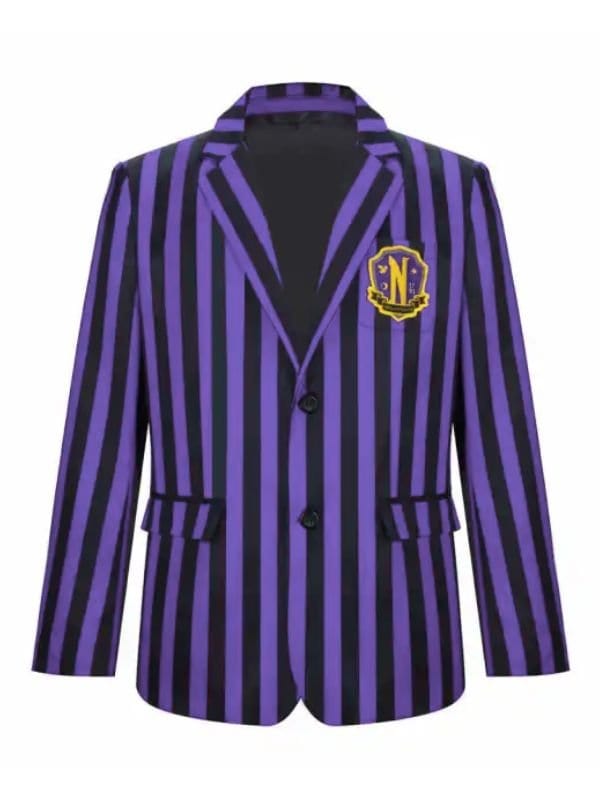 Wednesday S02 Isaac Ordonez Striped Blazer Wednesday S02 Isaac Ordonez Striped Blazer