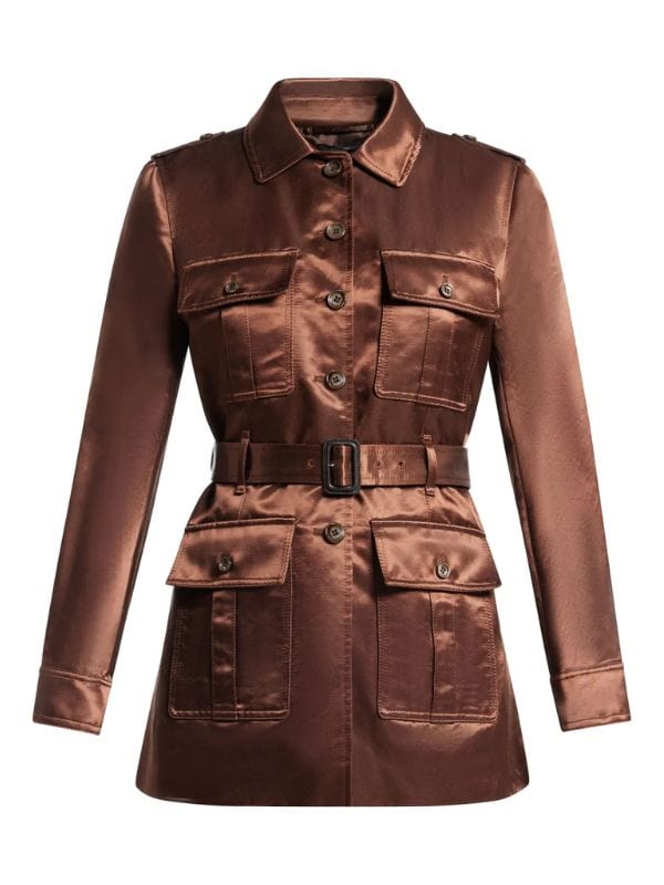 Wednesday S02 Isadora Capri Brown Jacket