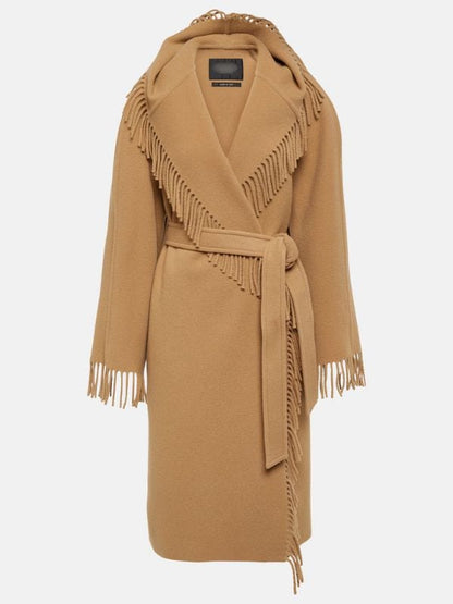 Wednesday S02 Isadora Capri Fringe Coat