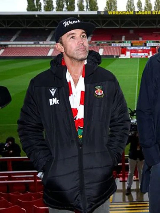 Welcome to Wrexham Rob McElhenney Puffer Jacket Welcome to Wrexham Rob McElhenney Puffer Jacket