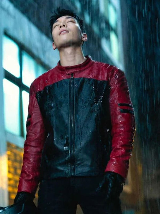 Wi Ha-joon Bad and Crazy Leather Jacket