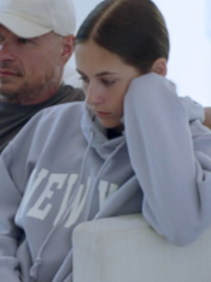 Wife Swap 2025 Elektra Katsanevas Blue Hoodie