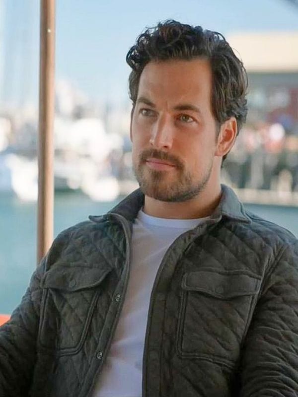 Giacomo Gianniotti Wild Cards Cole Ellis Quilted Jacket