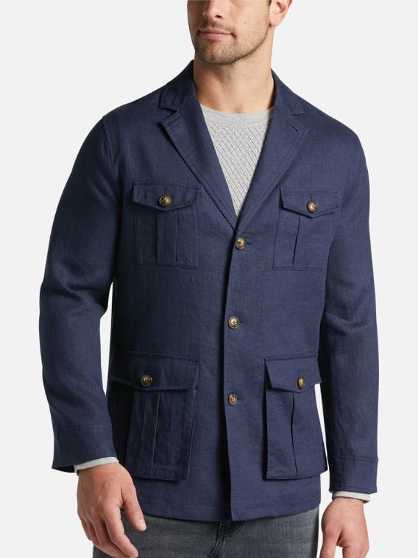 Benjamin Hollingsworth Wild Cards Harlan Stanford Blue Jacket