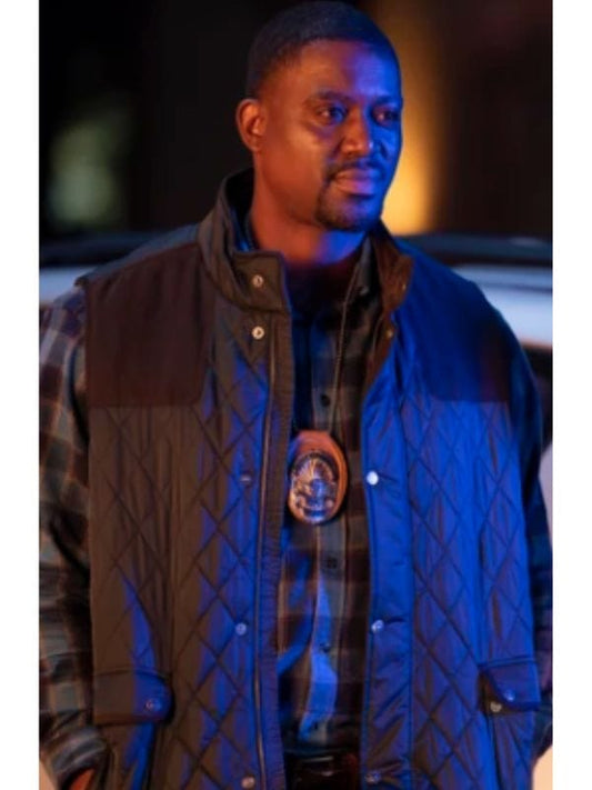 Will Trent S03 Alex Bernadotte Quilted Vest Will Trent S03 Alex Bernadotte Quilted Vest