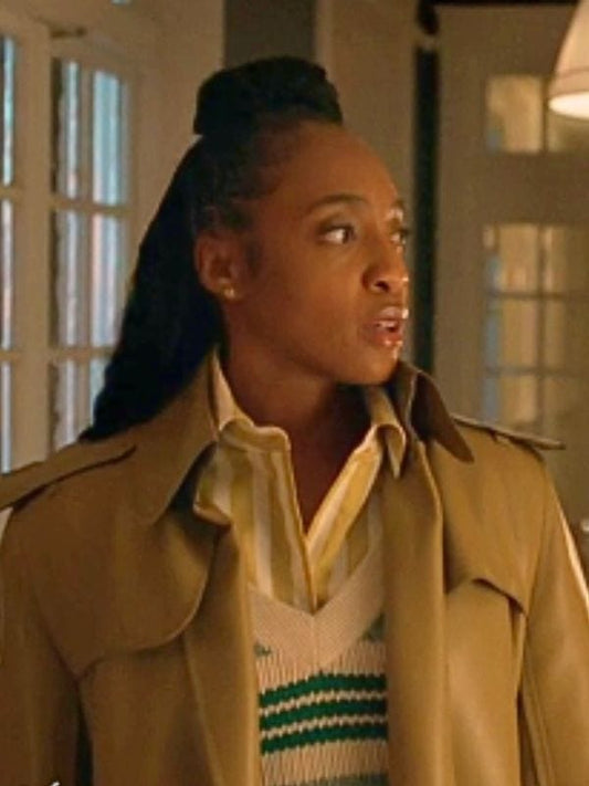 Will Trent S03 Iantha Richardson Mustard Coat Will Trent S03 Iantha Richardson Mustard Coat