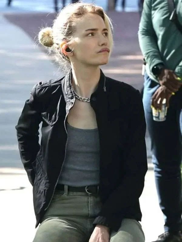 Willa Fitzgerald Relay 2025 Black Jacket