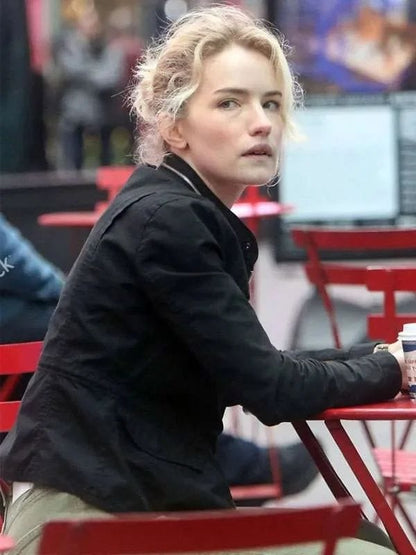 Willa Fitzgerald Relay 2025 Black Jacket