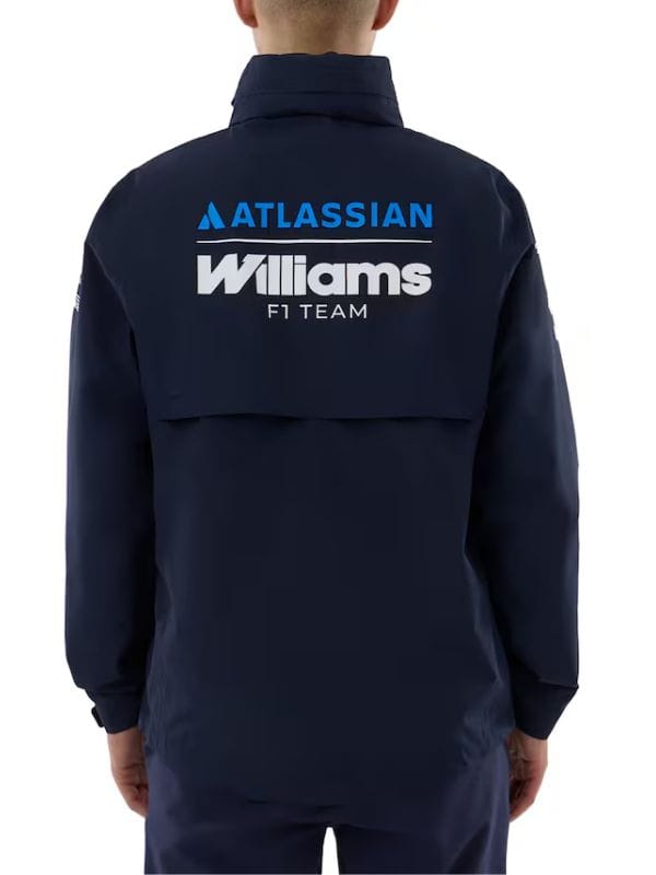 F1 Williams Racing New Era Team Rain Jacket Blue
