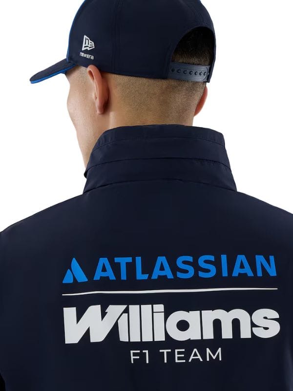 F1 Williams Racing New Era Team Rain Jacket Blue