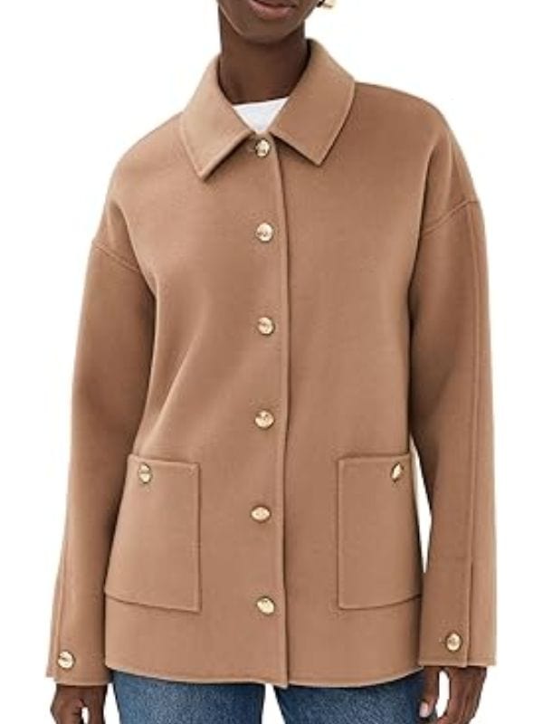 With Love Meghan S02 Meghan Markle Brown Jacket