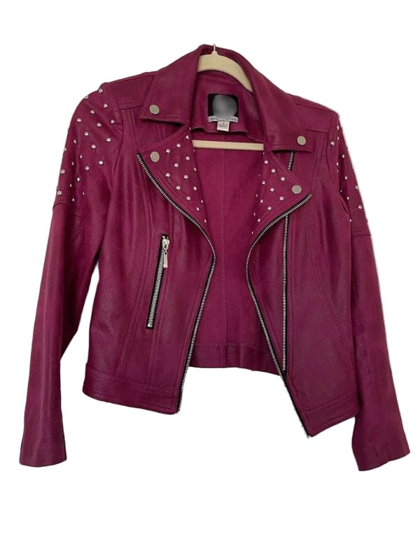 Wizards Beyond Waverly Place S02 Billie Studded Leather Jacket