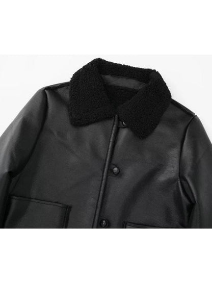 Women Fashion Thick Warm Shearling Jacket Women Fashion Thick Warm Shearling Jacket