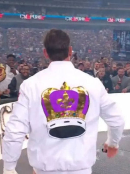 WrestleMania 42 CM Punk Jacket White