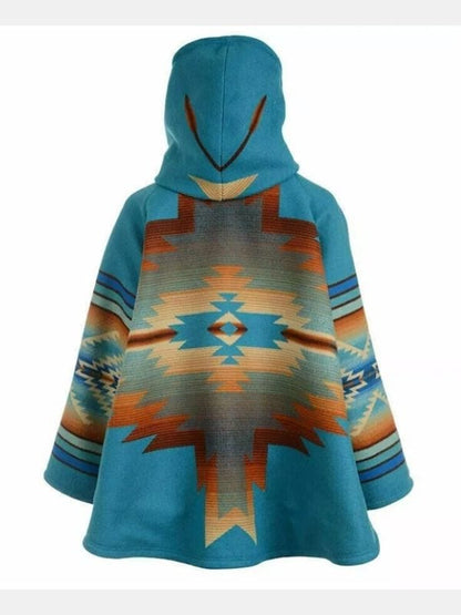 Yellowstone Kelly Reilly Blue Hooded Coat