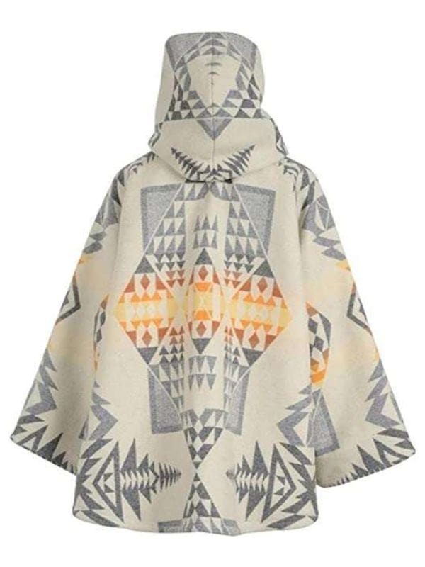 Yellowstone Kelly Reilly White Poncho Cloak Coat
