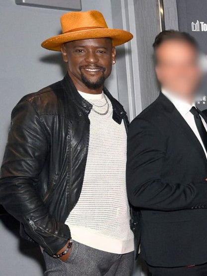 Youngblood 2025 Blair Underwood Leather Jacket Black