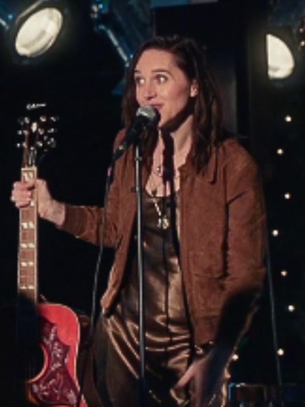 Your Friends and Neighbors S01 Lena Hall Brown Suede Jacket Your Friends and Neighbors S01 Lena Hall Brown Suede Jacket