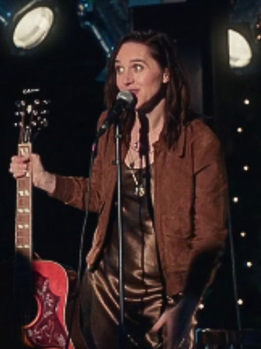 Your Friends and Neighbors S01 Lena Hall Brown Suede Jacket Your Friends and Neighbors S01 Lena Hall Brown Suede Jacket
