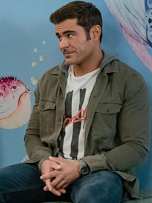 Zac Efron A Family Affair Green Jacket Zac Efron A Family Affair Green Jacket
